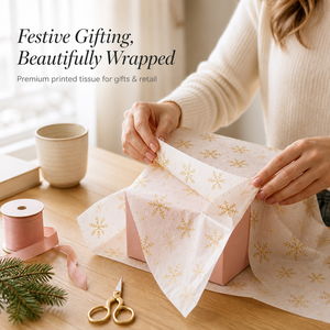 Popular Fancy White Silk <strong>Paper</strong> Clothes <strong>Wrapping</strong> Tissue <strong>Paper</strong> with <strong>Silver</strong> logo - Product Image 2