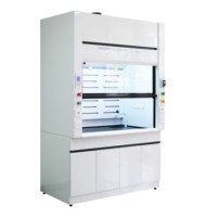 Hottes canalisées Équipement de ventilation de laboratoire Certifié CE Union européenne Norme internationale Contrôleur Hotte