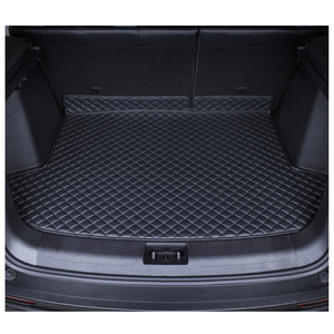 Alfombrilla de Maletero de Cuero con Diseño de Diamantes de Lujo Personalizada para Elantra, <span class=keywords><strong>Picanto</strong></span>, Sorento, Seltos, Rio, Forte, Optima - Product Image 1