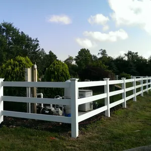 Wholesale Low Price Water Resistant Garden PVC Fence Fencing Panels