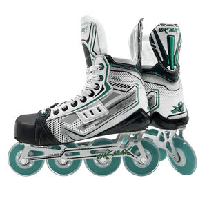 Patines de Hockey en Línea Profesionales de Alta Gama con 4 Ruedas de PU Suaves, Zapatos de Patinaje con Ruedas de Aleación - Product Image 3