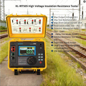 เครื่องทดสอบความต้านทานฉนวนแบบดิจิตอล KLEAD KL -IRT501 10kV |   ความแม่นยำสูง |   การทดสอบระบบไฟฟ้าระดับมืออาชีพ - Product Image 6