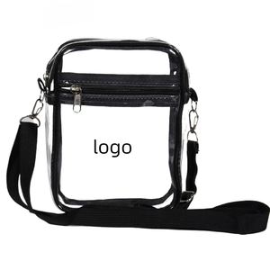 Bolsas de Maquillaje Personalizadas con Logotipo, Transparentes, de PVC, Impermeables, con Organizador de Maquillaje, Portátiles y Modernas - Product Image 1