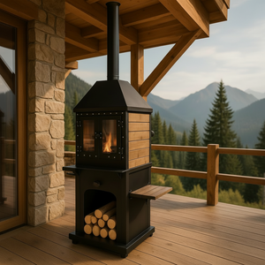 Horno de leña de lujo para exteriores Dorello donde la artesanía se encuentra con la pasión culinaria - Product Image 1