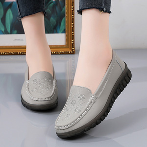 Chaussures décontractées tendance en toile à semelle souple en caoutchouc avec blocs de couleur, collection automne 2026 - Product Image 3