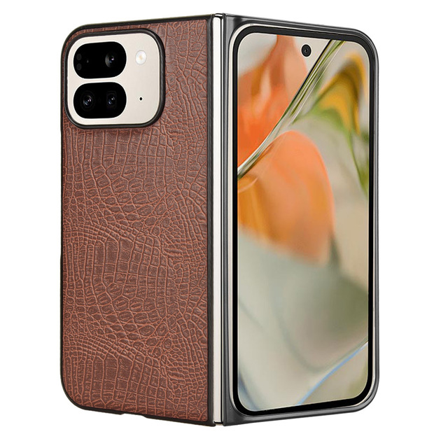 For google Pixel 9 Pro Fold Pu Phone case Leather High Quality Business Mobile Accessories for Pixel 9 Pro Fold