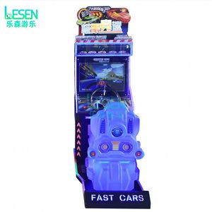 Nouveaux produits : Machine de jeu vidéo d'arcade à monnayeur, simulateur de conduite, machine de course pour enfants, machine de jeu de course automobile - Product Image 2