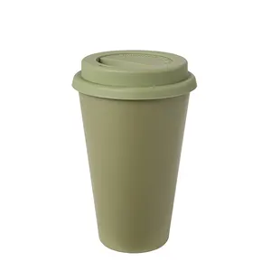 Papier Cup Gerecycled Pla Goede Kwaliteit Factory Direct Bamboevezel Koffie Cup