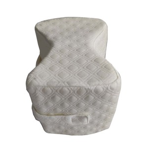 Almohada de espuma viscoelástica de bambú/poliéster ecológica premium 2025 para piernas, ergonómica, no tóxica, para mujeres embarazadas, soporte para rodillas y caderas, alivio del <span class=keywords><strong>dolor</strong></span> - Product Image 4