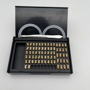 Bảng Chữ Cái Brass Phông Chữ Mã Hóa Chữ Cho Mực Cuộn Coder Nhỏ Font Thời Hạn Sử Dụng Mã Hóa - Product Image 4