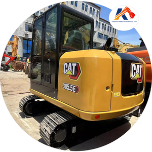 Mini-excavatrice Cat 305.5E de 5 à 5,5 tonnes en vente, en bon état, modèle 2019-2023, petite pelle d'occasion - Product Image 1