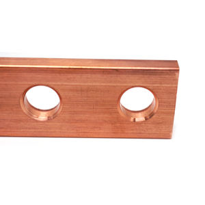 Cnc personalizado mecanizado de acero inoxidable latón cobre Busbar admite piezas de mecanizado Cnc Busbar fábrica de fabricación - Product Image 5