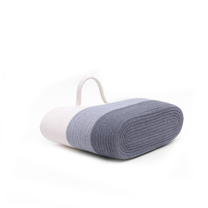 Accueil Boîte À La Main avec Poignées De Rangement Gigognes Bacs Jouet de Corde de Coton Panier À Linge - Product Image 3