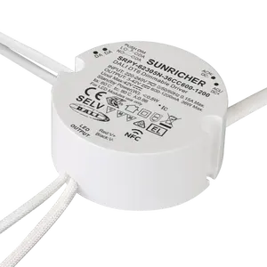 Dali-2 Dt6/Dt8 10,15,25,36W Dali Nfc Ingeschakeld Ronde Led Driver (Constante Stroom)