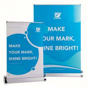 Factory Price <b>Mini</b> Retractable Banner Stand <b>Table</b> Top Roll up Banner - Product Image 6