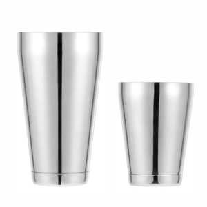 Dụng Cụ Quán Bar Bộ Bình Lắc Boston Bằng Thép Không Gỉ Trọng Lượng 18Oz + 25Oz Bộ Hộp Thiếc 2 Món - Product Image 2