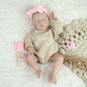 Lifereborn Muñecas <span class=keywords><strong>Reborn</strong></span> de Vinilo de 19'' (48cm) Económicas, para Dormir, con Accesorios, Bebés <span class=keywords><strong>Reborn</strong></span> Realistas - Product Image 1