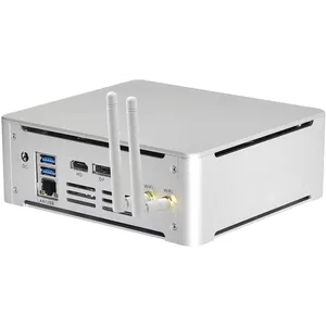 Partaker B12 Mini PC Core I7 8750H I5 8300H I9 9880H I7 108750Hデスクトップコンピューター (4K 4096x2304 Type-C HDDPポート付き) デュアルWiFi