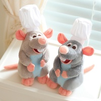 Mignon Cuisine Souris En Peluche Jouet Porte-clés et Sac Inspiré Du Visage Lavage Bandeau Épingle À Cheveux Accessoires De Cheveux Filles Cadeau pour Le Commerce De Gros