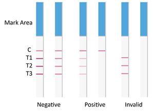 Beta-lactámicos Tetraciclinas Cefalexin Combo 3 en 1 Tira de prueba rápida para leche - Product Image 2