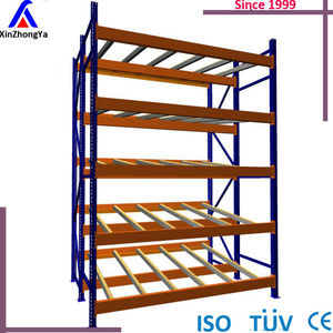 Sistema de Almacenamiento de Rodillos de Acero para Almacenes, Estanterías de Gravedad Automatizadas para Cartones, Sistema de Paletización Móvil de Alta Resistencia de <span class=keywords><strong>XZA</strong></span> Factory - Product Image 2