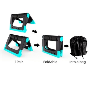 Barra de Flexiones Portátil Plegable de Acero Inoxidable con Asas para Ejercicios de Brazos - Product Image 5