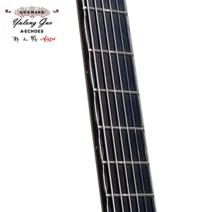 <span class=keywords><strong>Guitarra</strong></span> acústica Yulong Guo de doble tapa con Koa Back y Side de Aiersi - Product Image 3