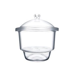 Écrousseur en verre borosilicate résistant aux hautes températures Degao, transparent ou ambré, disponible en 150/210/300 mm pour stockage à sec en laboratoire - Product Image 4