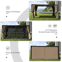 Nouvelle conception de pergola à lames orientables en aluminium, vente chaude, pergola à lames orientables en aluminium de haute qualité