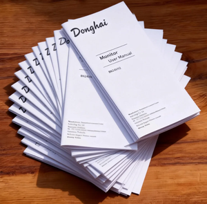 Folleto Plegable de 3 Pliegues Personalizado con Papel Offset de Lujo, Logotipo Personalizado, Catálogo Promocional Empresarial, Tapa Blanda - Product Image 1