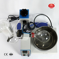 Vacuum Rotary Evaporator with Chiller and Vacuum Pump Pilot Plant System