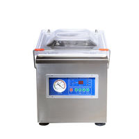 Machine d'emballage DZ-260B de table de bureau à chambre unique Grains Dates Haricots Sac Sous Vide Fruits Plateau Alimentaire