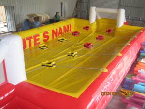 Terrain de football gonflable pour location commerciale en extérieur lors de fêtes - Product Image 1