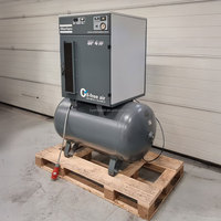 Atlas Copco SF4 SF4S FF TM Skid Compresor de aire de desplazamiento sin aceite 3.7kW 5HP 8bar/116psi 10bar/145psi Máquina industrial estacionaria