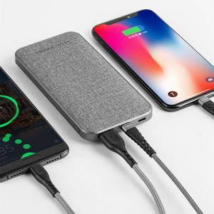 Cargador Portátil Delgado de 15W 5V3A y 10000mAh con Entrada Micro USB y Logotipo Rosh - Product Image 2