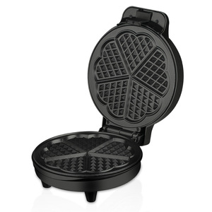 Gaufrier électrique antiadhésif 1000W à double face chauffante, plaque de cuisson pour petit-déjeuner en forme de cœur, appareil de cuisine domestique - Product Image 5