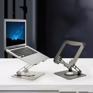 Nouveau support pour ordinateur portable avec hub, 17 pouces, en acier carbone, hauteur réglable, support portable pour ordinateur portable avec port USB pour le bureau - Product Image 1