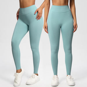 Los Mejores Pantalones de Yoga para Mujer, Sólidos, de Cintura Alta, Transpirables, Ecológicos, Ajustados y Levanta Glúteos, Ideales para Gimnasio y Correr - Product Image 5