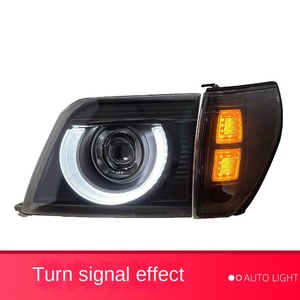 Conjunto de Faros LED <span class=keywords><strong>para</strong></span> Prado LC90 con Luz Diurna LED, Lente Bifocal, 12V, Nuevo, 6000 Lúmenes, 6000K - Product Image 4