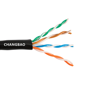 <span class=keywords><strong>Cable</strong></span> <span class=keywords><strong>Ethernet</strong></span> Cat5e FTP de <span class=keywords><strong>4</strong></span> Pares para Exteriores, Resistente a los Rayos UV, con Cubierta de PVC/PE, <span class=keywords><strong>Cable</strong></span> de Comunicación para Exteriores - Product Image 3