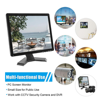 Monitores táctiles de estudio LCD/LED de 10,1 pulgadas, función de espejo, puerto de imagen inversa, BNC, USB, VGA, Mini Monitor de PC de escritorio