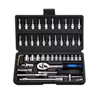 PEXMARTOOLS voiture Auto réparation ménage Herramientas Kit multi-fonction clé outils ensemble boîte outils à main clé à douille ensemble