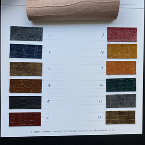 Commercio all'ingrosso PVC <span class=keywords><strong>coccodrillo</strong></span> modello di pelle tessuto impermeabile in pelle artificiale per la borsa scarpe mobili cuscini decorativi divano - Product Image 3