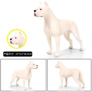 โมเดลสัตว์ป่าจำลอง Yxs รุ่น Solid ของเล่นสุนัขพันธุ์โดโก้ แมสติฟอาร์เจนตินา บูลด็อก - Product Image 3