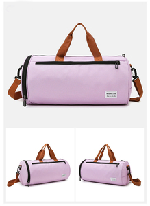 2026 Custom Logo Large PU Canvas Yoga Tote Bag Wholesale Separated Waterproof Gym Portable Travel Luggage - Product Image 6
