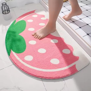 <span class=keywords><strong>Tapis</strong></span> <span class=keywords><strong>de</strong></span> sol doux petit texte frais fleurs <span class=keywords><strong>tapis</strong></span> maison entrée <span class=keywords><strong>tapis</strong></span> chambre toilette salle <span class=keywords><strong>de</strong></span> bain porte absorbant antidérapant repose-pieds - Product Image 1