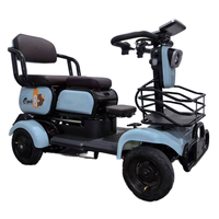 HLD <strong>Best</strong> <strong>Selling</strong> 800W Smart Leisure Four-<strong>wheel</strong> Electric Scooter Open Body Seniors Adults City Commuting Mini Quadricycle