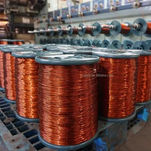 Copper wire factory price 29 swg cca enamelled copper wire winding pure super copper alloy rectangular wire