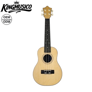 <span class=keywords><strong>Ukelele</strong></span> Soprano Negro de 21 Pulgadas <span class=keywords><strong>Aiersi</strong></span> Sinomusic Personalizado, Madera de Tilo Colorida con Arce, Hecho en China, Precio de Fábrica al por Mayor - Product Image 1