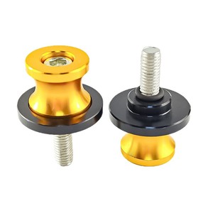 Tornillos de Arranque para Motocicleta Qiangye M6 M8 M10, Piezas de Modificación Universales de Aleación de Aluminio CNC, Dorado y Negro - Product Image 4